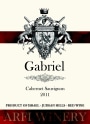 Arfi Winery Gabriel Cabernet Sauvignon 2011 Front Label
