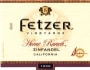 Fetzer Home Ranch Zinfandel 1996 Front Label
