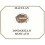 Maculan Dindarello (375ML Half-bottle) 2014 Front Label