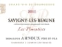 Arnoux Pere & Fils Savigny-les-Beaune Les Pimentiers 2011 Front Label