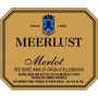 Meerlust Merlot 2012 Front Label
