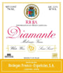 Bodegas Franco-Espanolas Diamante Semi-Sweet White 2013 Front Label
