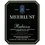Meerlust Rubicon 2013 Front Label