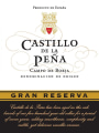 Artiga & Fustel Castillo de la Pena Gran Reserva 2004 Front Label