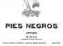 Artuke Pies Negros 2014 Front Label