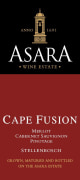 Asara Wine Estate Stellenbosch Collection Cape Fusion 2009 Front Label