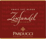 Parducci Small Lot Blend Zinfandel 2011 Front Label