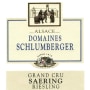 Domaines Schlumberger Saering Riesling Grand Cru 2013 Front Label