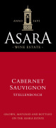 Asara Wine Estate Stellenbosch Cabernet Sauvignon 2012 Front Label