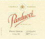 Parducci Pinot Grigio 2006 Front Label