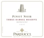 Parducci Three Barrel Reserve Pinot Noir 2010 Front Label