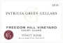 Patricia Green Freedom Hill Vineyard Coury Clone Pinot Noir 2014 Front Label