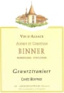 Audrey Et Christian Binner Alsace Cuvee Beatrice Gewurztraminer 2009 Front Label
