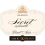 Albert Bichot Secret de Famille Pinot Noir 2014 Front Label