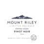 Mount Riley Central Otago Pinot Noir 2015 Front Label