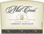 Mill Creek Cabernet Sauvignon 1998 Front Label