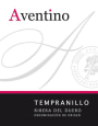 Aventino Wines Tempranillo 2012 Front Label