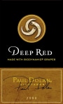 Paul Dolan Vineyards Deep Red 2008 Front Label