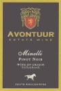 Avontuur Estate Minelli Pinot Noir 2011 Front Label