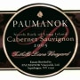 Paumanok Tuthills Lane Vineyard Cabernet Sauvignon 2005 Front Label
