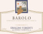 Az. Agricola Eraldo Viberti Barolo 2002 Front Label