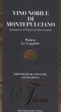 Az. Agricola Tiberini s.s.a. Vino Nobile di Montepulciano Podere Le Caggiole 2012 Front Label