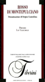 Az. Agricola Tiberini s.s.a.  Rosso di Montepulciano Podere Le Caggiole 2014 Front Label