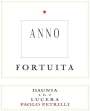 Azienda Agraria Paolo Petrilli Daunia Fortuita Rosso 2012 Front Label