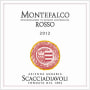 Scacciadiavoli Montefalco Rosso 2012 Front Label