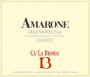 Azienda Agrecola Ca' la Bionda Amarone della Valpolicella Classico 2010 Front Label
