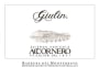 Azienda Agricola Accornero Barbera del Monferrato Giulin 2012 Front Label
