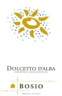 Azienda Agricola Bosio Dolcetto d'Alba 2014 Front Label