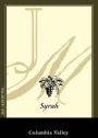 JM Cellars Syrah 2006 Front Label