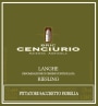 Bric Cenciurio Langhe Bianco 2014 Front Label
