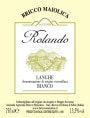Azienda Agricola Briccomaiolica Rolando Bianco 2013 Front Label