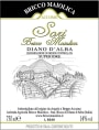 Azienda Agricola Briccomaiolica Dolcetto di Diano d'Alba Sori Superiore 2012 Front Label