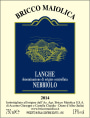 Azienda Agricola Briccomaiolica Langhe Nebbiolo 2014 Front Label