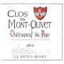 Clos du Mont Olivet Chateauneuf-du-Pape Le Petit Mont 2014 Front Label