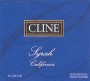 Cline Syrah 1998 Front Label