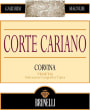 Azienda Agricola Brunelli Corte Cariano Corvina 2008 Front Label