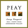 Peay Vineyards Savoy Vineyard Pinot Noir 2011 Front Label