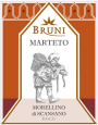 Bruni Morellino di Scansano Marteto 2015 Front Label
