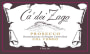 Azienda Agricola Ca' dei Zago Col Fondo Prosecco 2013 Front Label