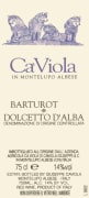 Ca'Viola Dolcetto d'Alba Barturot 2004 Front Label