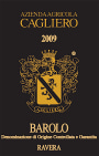 Azienda Agricola Cagliero Barolo Ravera 2009 Front Label