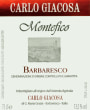 Carlo Giacosa Barbaresco Montefico 2007 Front Label