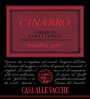 Alle Vacche Chianti Colli Senesi Cinabro Riserva 2007 Front Label