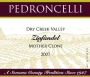 Pedroncelli Mother Clone Zinfandel 2007 Front Label