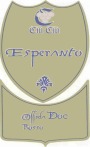 Azienda Agricola Ciu Ciu Offida Esperanto Rosso 2008 Front Label