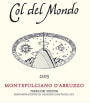 Azienda Agricola Col del Mondo ss Montepulciano d'Abruzzo Terre dei Vestini 2013 Front Label